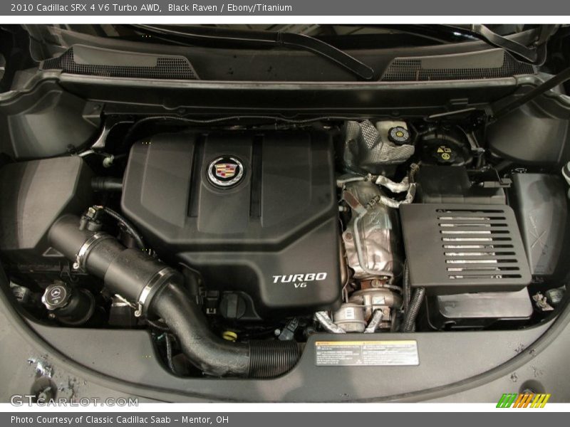 Black Raven / Ebony/Titanium 2010 Cadillac SRX 4 V6 Turbo AWD