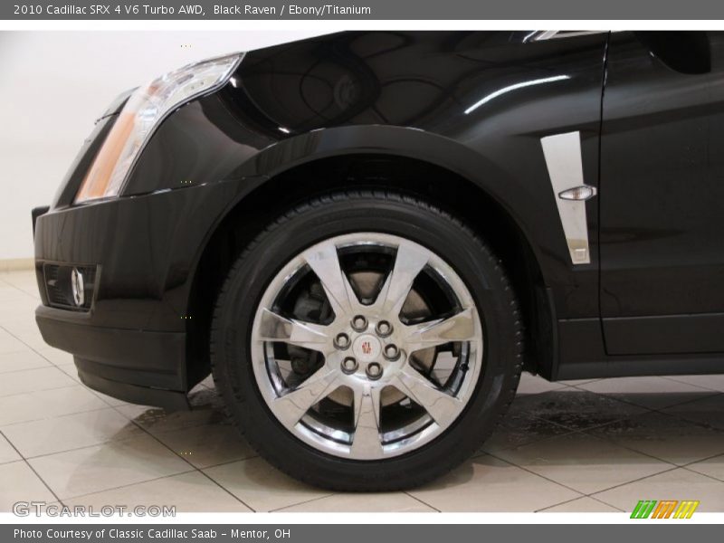 Black Raven / Ebony/Titanium 2010 Cadillac SRX 4 V6 Turbo AWD