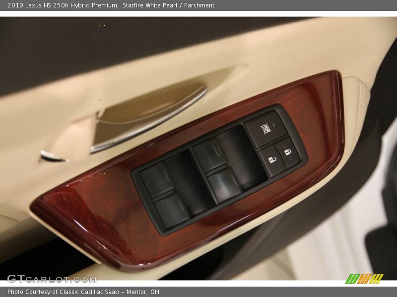 Starfire White Pearl / Parchment 2010 Lexus HS 250h Hybrid Premium