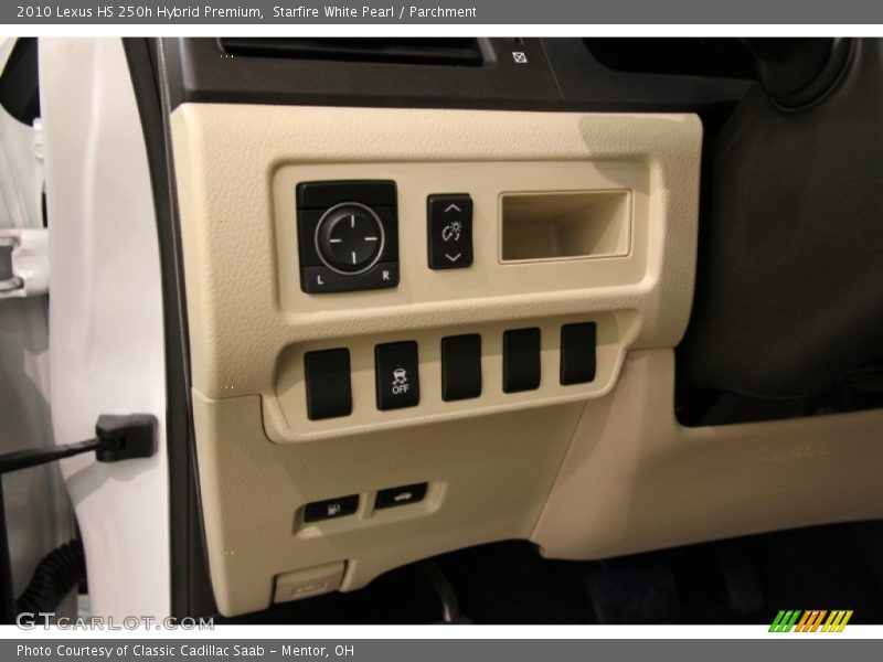 Starfire White Pearl / Parchment 2010 Lexus HS 250h Hybrid Premium