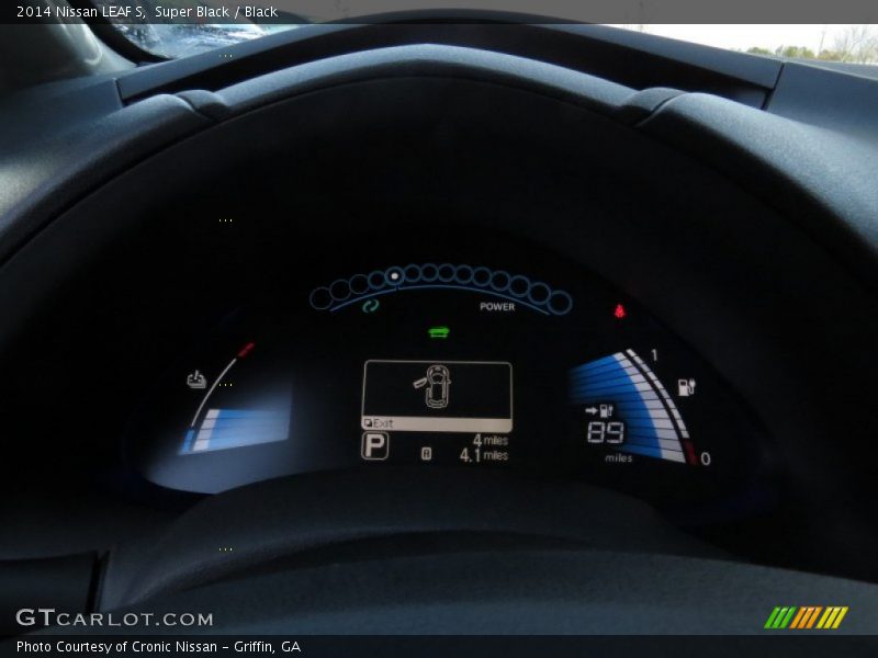 Super Black / Black 2014 Nissan LEAF S