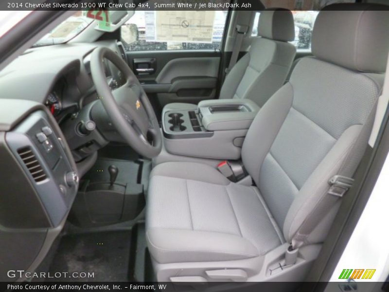 Front Seat of 2014 Silverado 1500 WT Crew Cab 4x4
