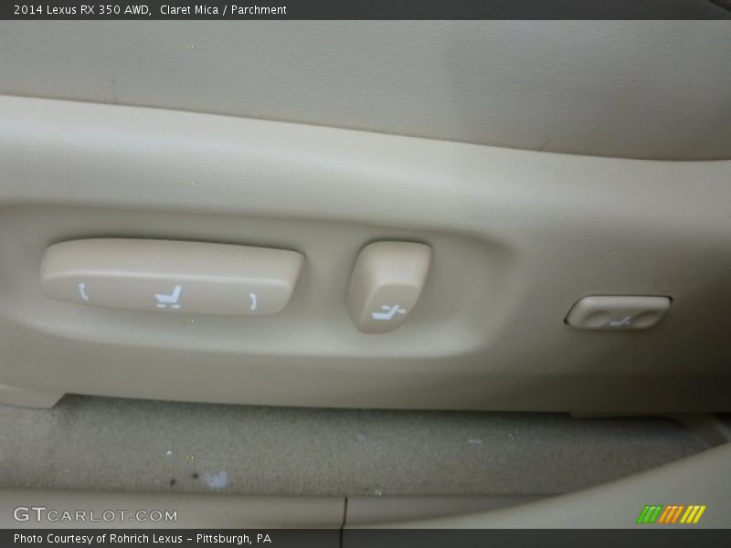 Claret Mica / Parchment 2014 Lexus RX 350 AWD