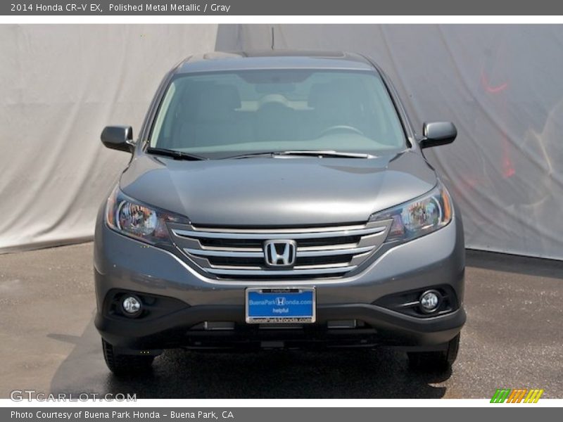 Polished Metal Metallic / Gray 2014 Honda CR-V EX