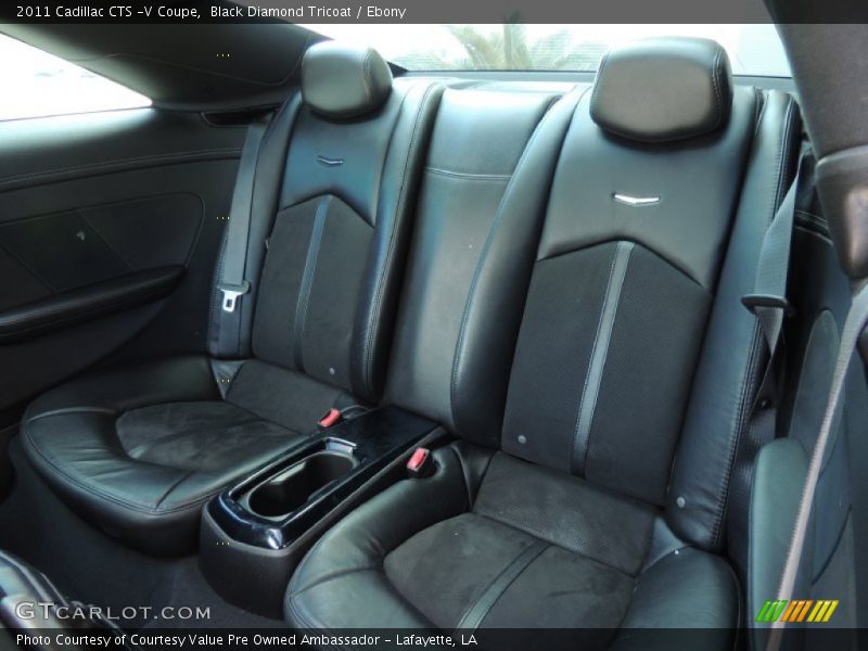 Black Diamond Tricoat / Ebony 2011 Cadillac CTS -V Coupe