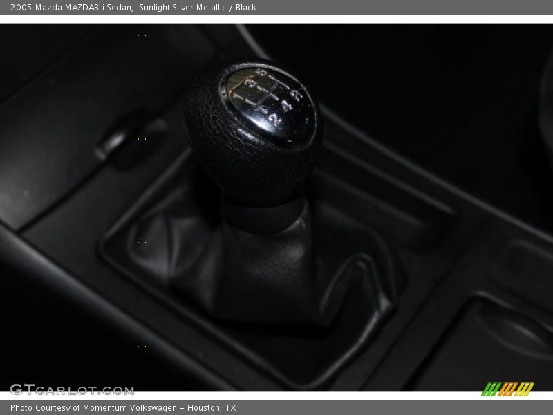 Sunlight Silver Metallic / Black 2005 Mazda MAZDA3 i Sedan