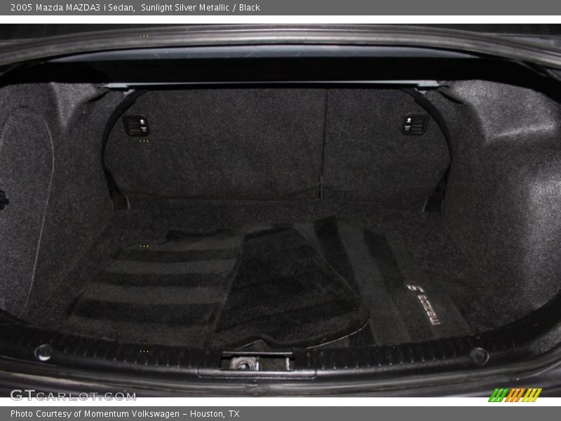 Sunlight Silver Metallic / Black 2005 Mazda MAZDA3 i Sedan