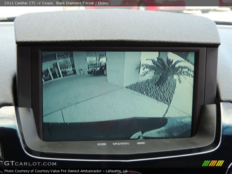 Black Diamond Tricoat / Ebony 2011 Cadillac CTS -V Coupe