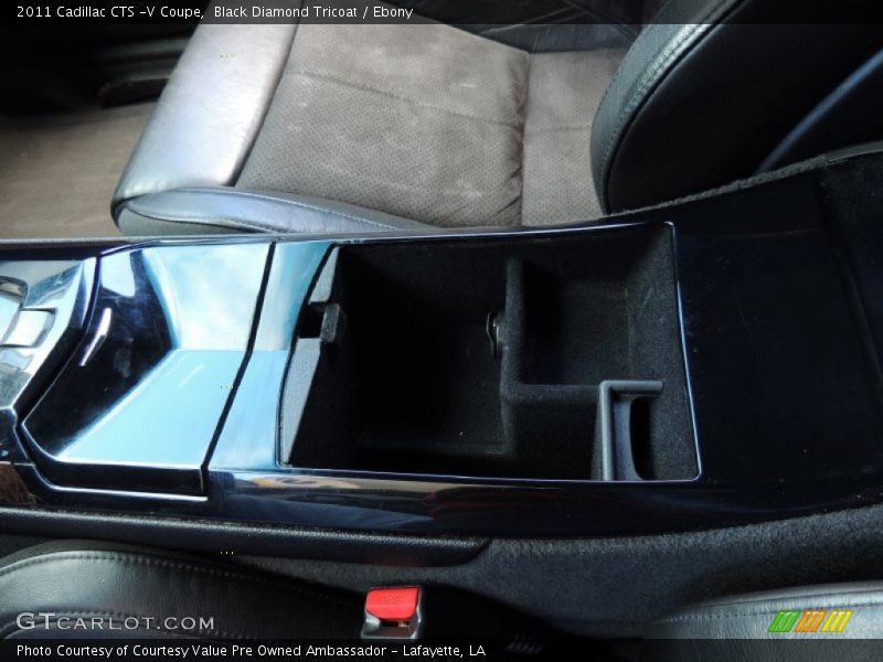 Black Diamond Tricoat / Ebony 2011 Cadillac CTS -V Coupe
