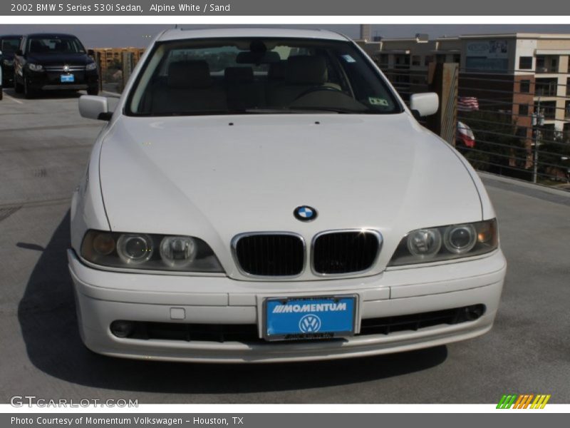 Alpine White / Sand 2002 BMW 5 Series 530i Sedan