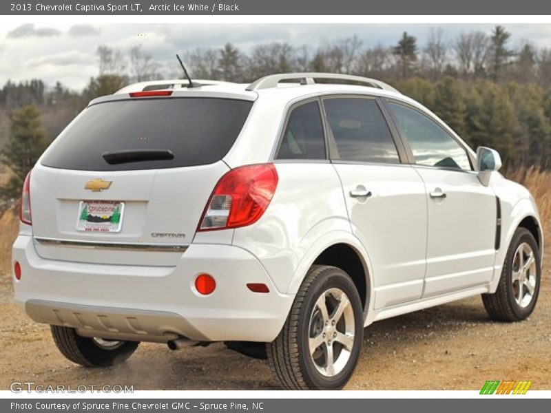 Arctic Ice White / Black 2013 Chevrolet Captiva Sport LT