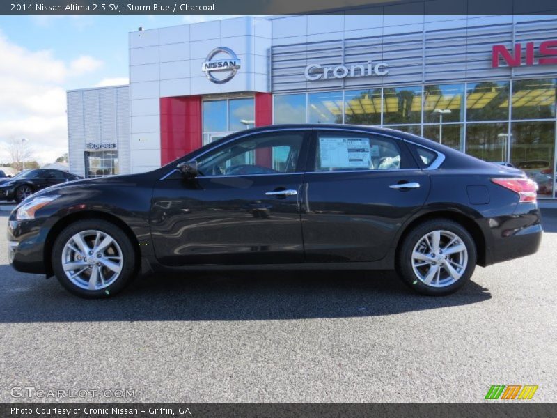 Storm Blue / Charcoal 2014 Nissan Altima 2.5 SV