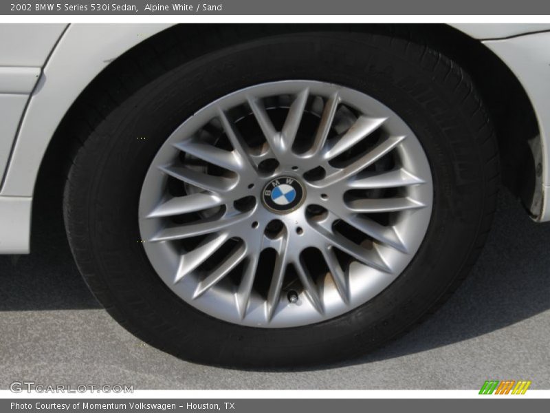 Alpine White / Sand 2002 BMW 5 Series 530i Sedan