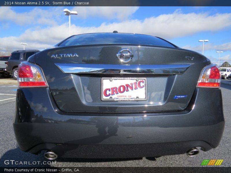 Storm Blue / Charcoal 2014 Nissan Altima 2.5 SV