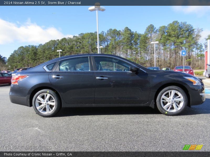 Storm Blue / Charcoal 2014 Nissan Altima 2.5 SV