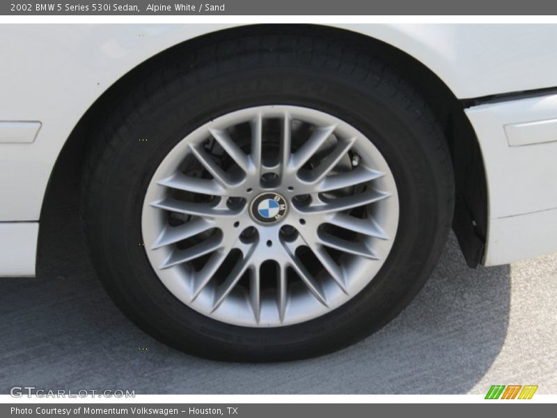 Alpine White / Sand 2002 BMW 5 Series 530i Sedan