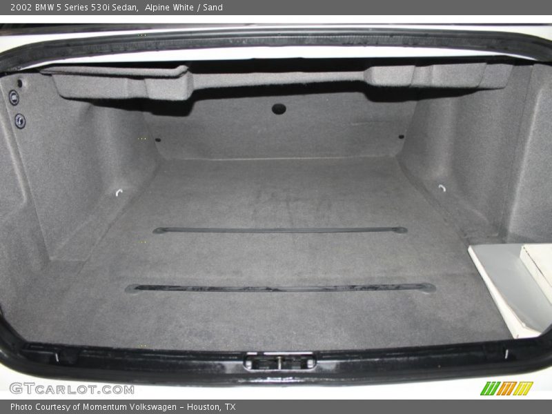 Alpine White / Sand 2002 BMW 5 Series 530i Sedan