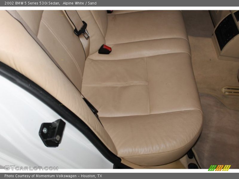 Alpine White / Sand 2002 BMW 5 Series 530i Sedan