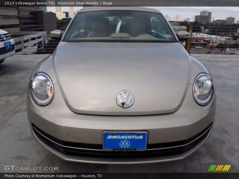 Moonrock Silver Metallic / Beige 2014 Volkswagen Beetle TDI