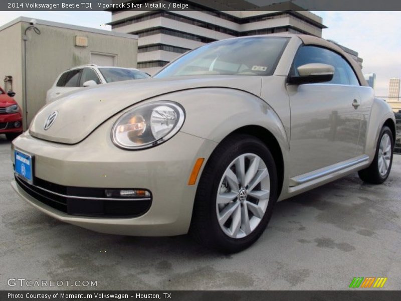 Moonrock Silver Metallic / Beige 2014 Volkswagen Beetle TDI