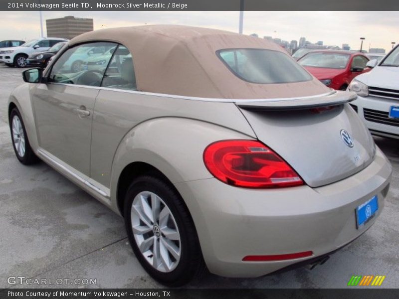 Moonrock Silver Metallic / Beige 2014 Volkswagen Beetle TDI