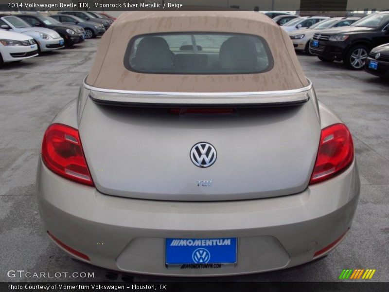 Moonrock Silver Metallic / Beige 2014 Volkswagen Beetle TDI