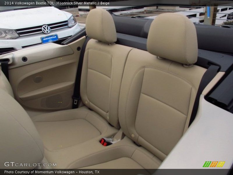 Moonrock Silver Metallic / Beige 2014 Volkswagen Beetle TDI