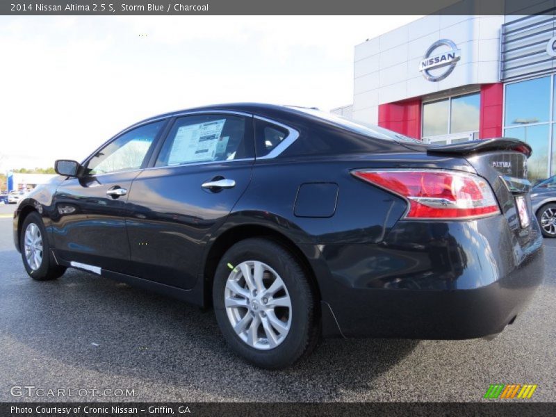 Storm Blue / Charcoal 2014 Nissan Altima 2.5 S