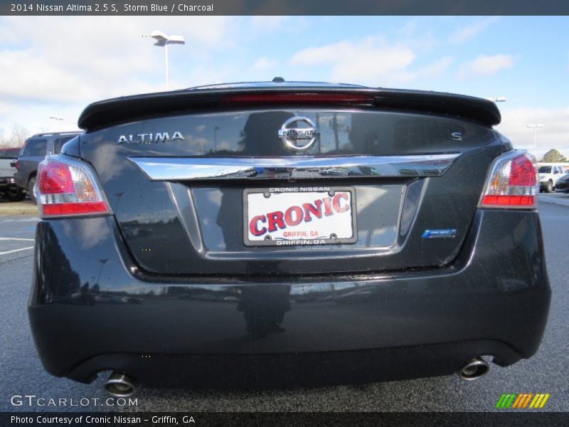 Storm Blue / Charcoal 2014 Nissan Altima 2.5 S