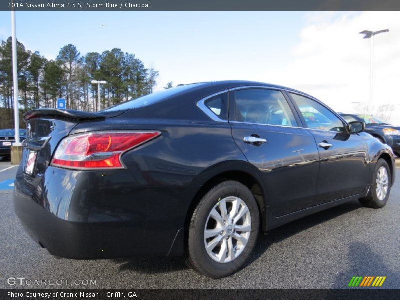 Storm Blue / Charcoal 2014 Nissan Altima 2.5 S