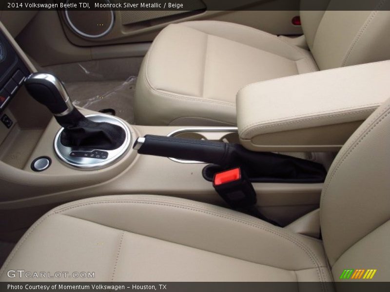 Moonrock Silver Metallic / Beige 2014 Volkswagen Beetle TDI