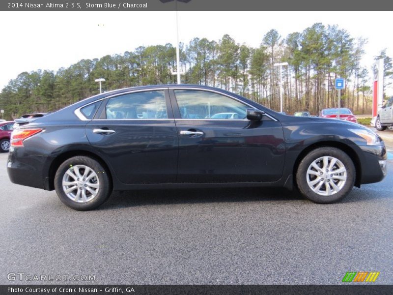 Storm Blue / Charcoal 2014 Nissan Altima 2.5 S