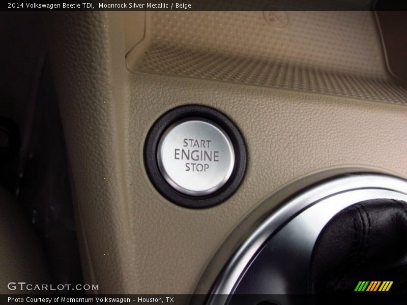 Moonrock Silver Metallic / Beige 2014 Volkswagen Beetle TDI