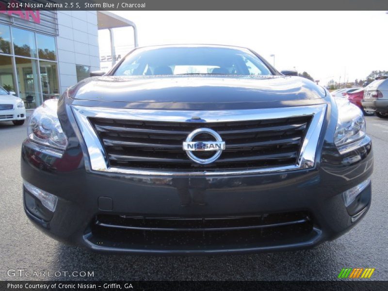 Storm Blue / Charcoal 2014 Nissan Altima 2.5 S
