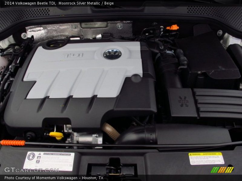 Moonrock Silver Metallic / Beige 2014 Volkswagen Beetle TDI
