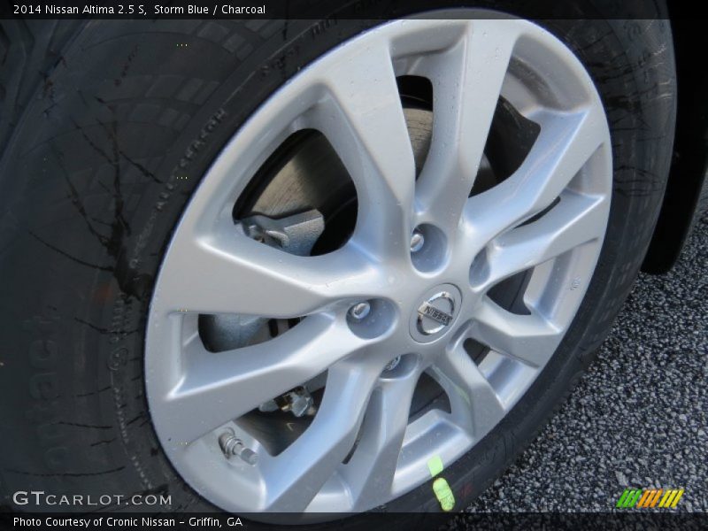 Storm Blue / Charcoal 2014 Nissan Altima 2.5 S