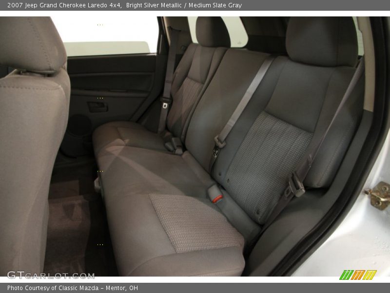 Bright Silver Metallic / Medium Slate Gray 2007 Jeep Grand Cherokee Laredo 4x4