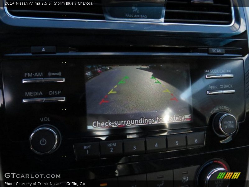 Storm Blue / Charcoal 2014 Nissan Altima 2.5 S