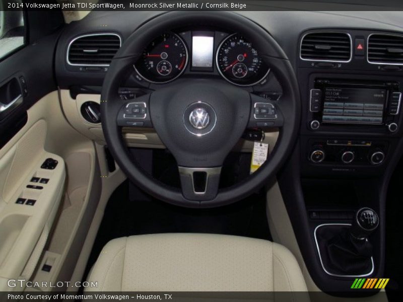 Dashboard of 2014 Jetta TDI SportWagen