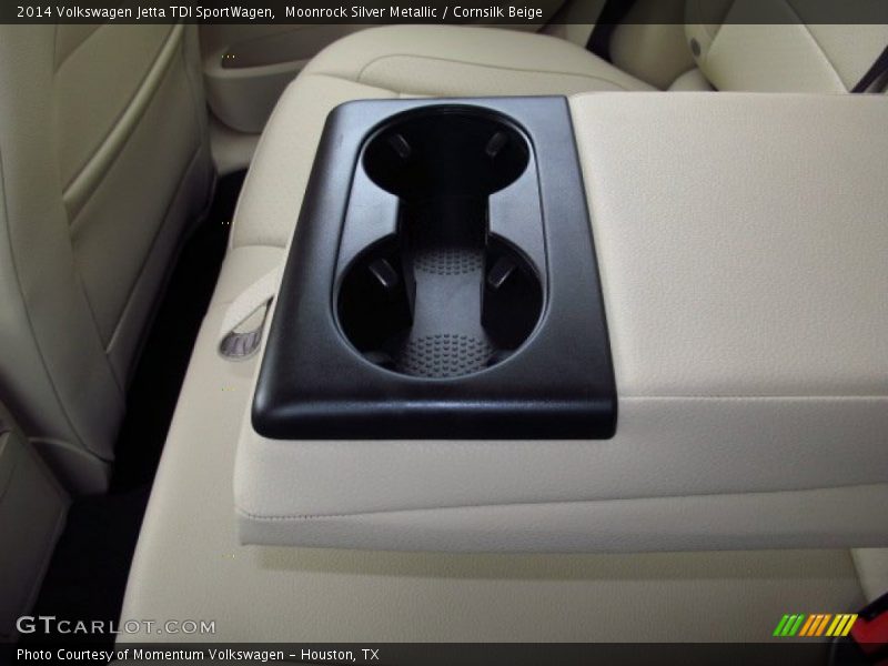 Moonrock Silver Metallic / Cornsilk Beige 2014 Volkswagen Jetta TDI SportWagen