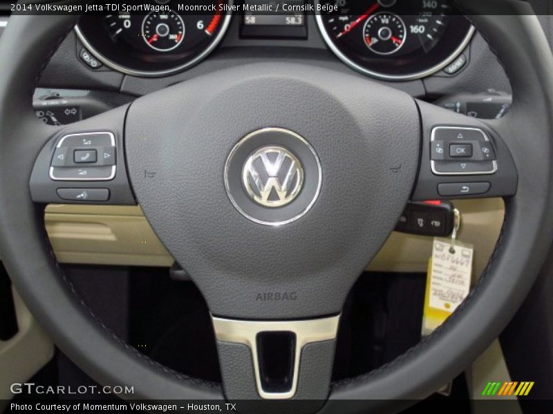  2014 Jetta TDI SportWagen Steering Wheel