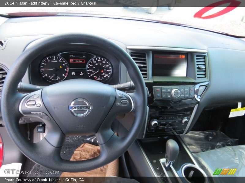  2014 Pathfinder S Steering Wheel