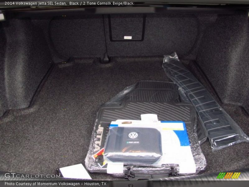 Black / 2 Tone Cornsilk Beige/Black 2014 Volkswagen Jetta SEL Sedan