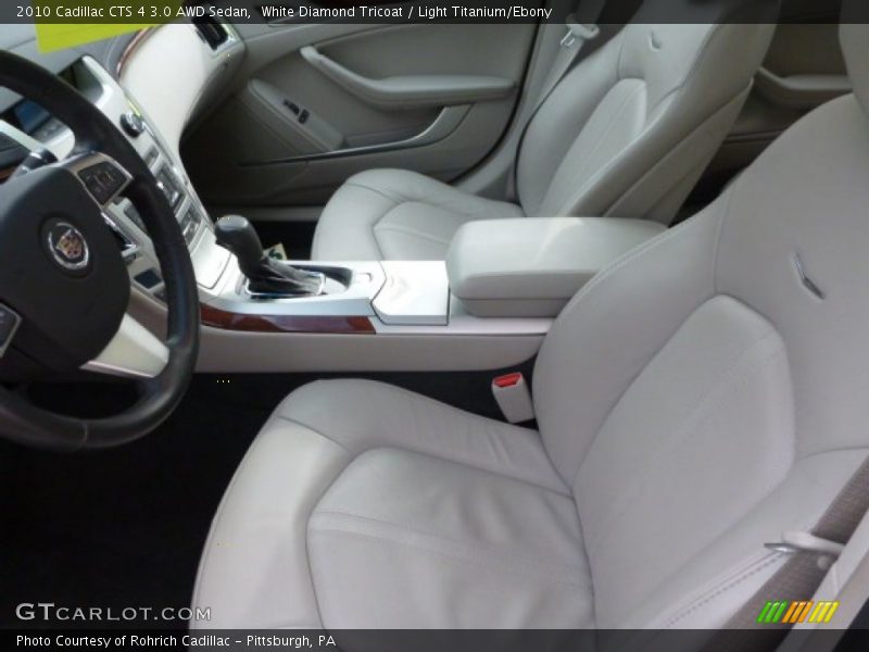 Front Seat of 2010 CTS 4 3.0 AWD Sedan
