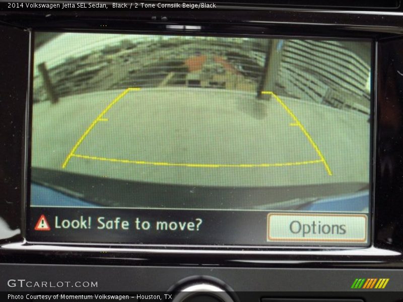 Black / 2 Tone Cornsilk Beige/Black 2014 Volkswagen Jetta SEL Sedan