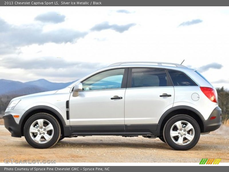 Silver Ice Metallic / Black 2013 Chevrolet Captiva Sport LS