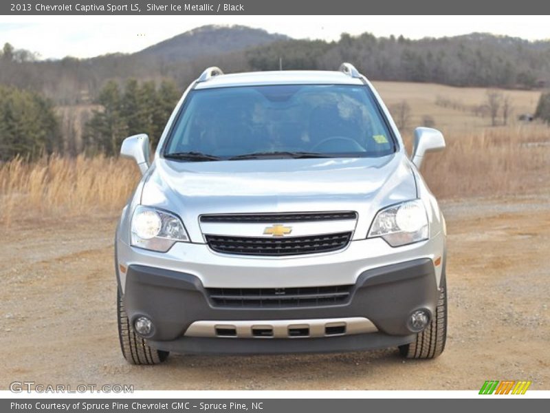 Silver Ice Metallic / Black 2013 Chevrolet Captiva Sport LS