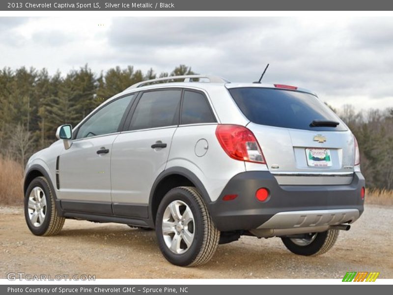 Silver Ice Metallic / Black 2013 Chevrolet Captiva Sport LS