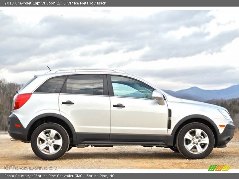 Silver Ice Metallic / Black 2013 Chevrolet Captiva Sport LS