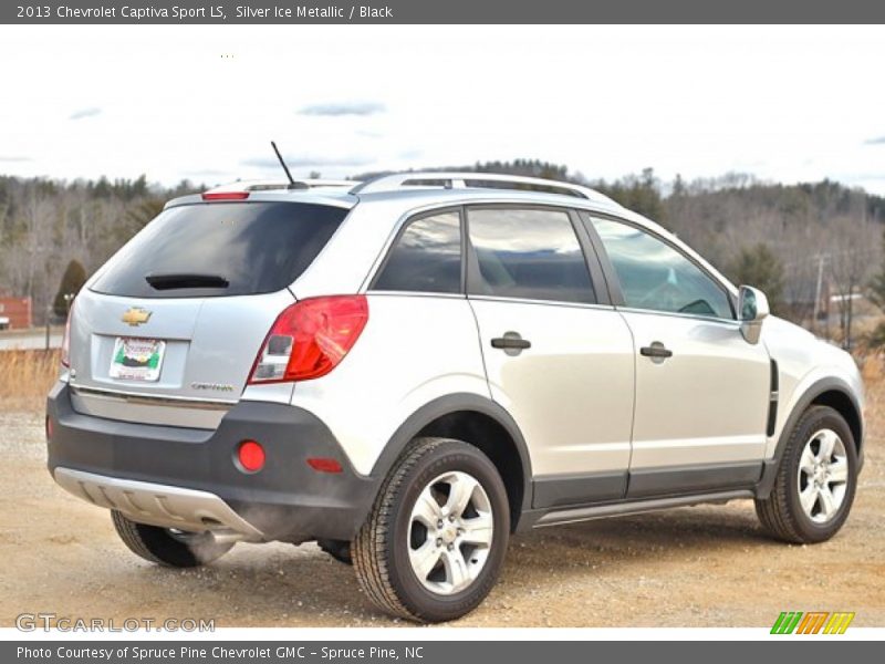 Silver Ice Metallic / Black 2013 Chevrolet Captiva Sport LS